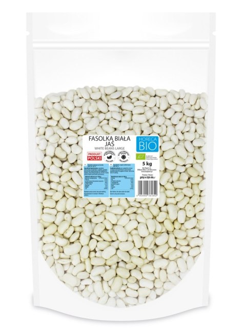 FASOLKA BIAŁA JAŚ BIO 5 kg - HORECA (BIO PLANET) FASOLKA BIAŁA JAŚ BIO 5 kg - HORECA (BIO PLANET)
