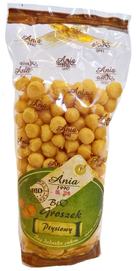 GROSZEK PTYSIOWY BEZ DODATKU CUKRÓW BIO 70 g - BIO ANIA GROSZEK PTYSIOWY BEZ DODATKU CUKRÓW BIO 70 g - BIO ANIA