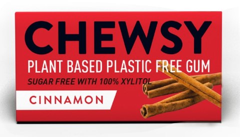 GUMA DO ŻUCIA Z KSYLITOLEM O SMAKU CYNAMONOWYM (10 szt.) 15 g - CHEWSY GUMA DO ŻUCIA Z KSYLITOLEM O SMAKU CYNAMONOWYM (10 szt.) 15 g - CHEWSY