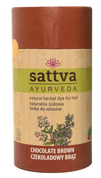 HENNA CZEKOLADOWY BRĄZ ECO 150 g - SATTVA (AYURVEDA) HENNA CZEKOLADOWY BRĄZ ECO 150 g - SATTVA (AYURVEDA)