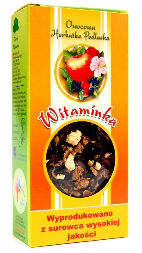 HERBATKA WITAMINKA BIO 100 g - DARY NATURY HERBATKA WITAMINKA BIO 100 g - DARY NATURY