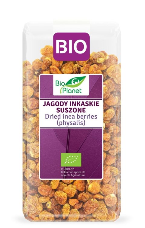 JAGODY INKASKIE SUSZONE BIO 400 g - BIO PLANET JAGODY INKASKIE SUSZONE BIO 400 g - BIO PLANET
