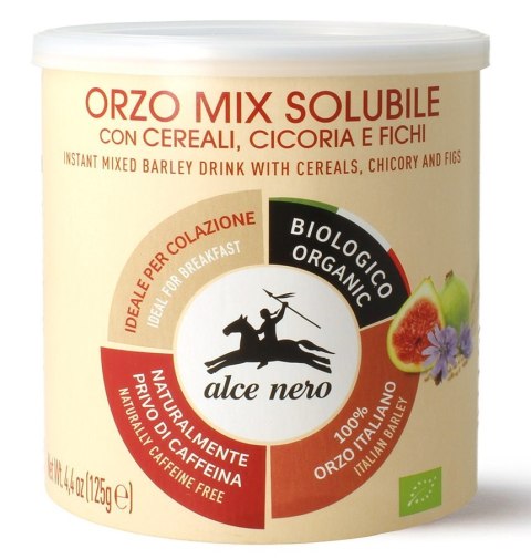 KAWA ZBOŻOWA INSTANT Z CYKORIĄ I FIGAMI BIO 125 g - ALCE NERO KAWA ZBOŻOWA INSTANT Z CYKORIĄ I FIGAMI BIO 125 g - ALCE NERO