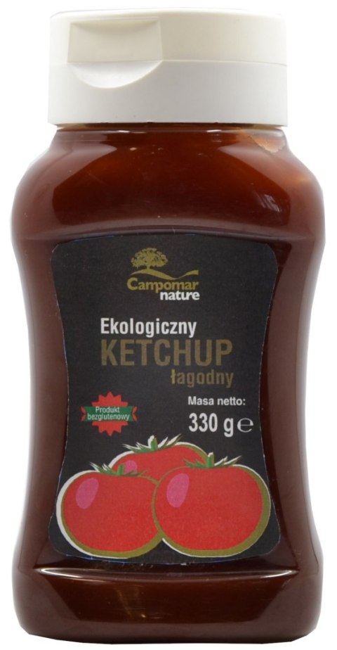 KETCHUP ŁAGODNY BEZGLUTENOWY BIO 330 g - CAMPOMAR NATURE KETCHUP ŁAGODNY BEZGLUTENOWY BIO 330 g - CAMPOMAR NATURE