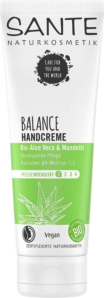 KREM DO RĄK ALOES I OLEJEK MIGDAŁOWY ECO 75 ml - SANTE KREM DO RĄK ALOES I OLEJEK MIGDAŁOWY ECO 75 ml - SANTE
