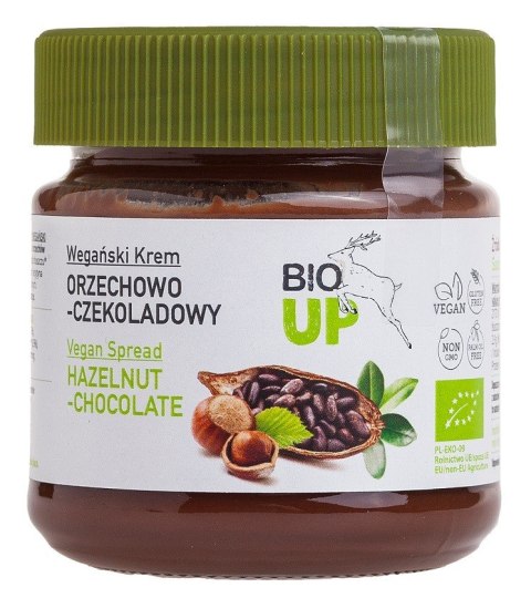 KREM ORZECHOWO - CZEKOLADOWY BEZGLUTENOWY BIO 190 g - ME GUSTO (BIO UP) KREM ORZECHOWO - CZEKOLADOWY BEZGLUTENOWY BIO 190 g - ME GUSTO (BIO UP)