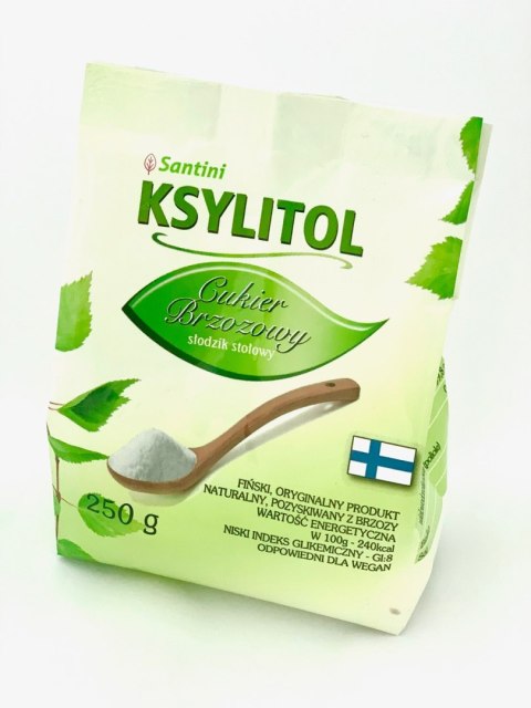 KSYLITOL 250 g (TOREBKA) - SANTINI (FINLANDIA) KSYLITOL 250 g (TOREBKA) - SANTINI (FINLANDIA)