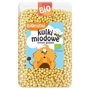 KULKI MIODOWE BIO 500 g - BIOMINKI KULKI MIODOWE BIO 500 g - BIOMINKI