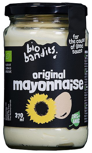 MAJONEZ JAJECZNY BIO 370 ml - BIO BANDITS MAJONEZ JAJECZNY BIO 370 ml - BIO BANDITS