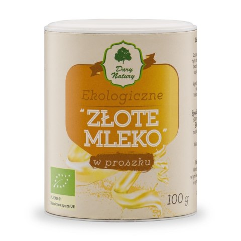 MIESZANKA PRZYPRAW "ZŁOTE MLEKO" BIO 100 g - DARY NATURY MIESZANKA PRZYPRAW "ZŁOTE MLEKO" BIO 100 g - DARY NATURY