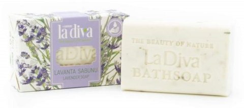 MYDŁO W KOSTCE LAWENDA 100 g - LA DIVA MYDŁO W KOSTCE LAWENDA 100 g - LA DIVA