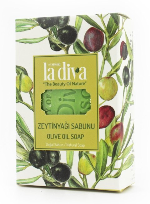 MYDŁO W KOSTCE OLIWA Z OLIWEK 100 g - LA DIVA MYDŁO W KOSTCE OLIWA Z OLIWEK 100 g - LA DIVA
