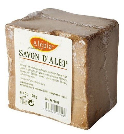 MYDŁO Z ALEPPO W KOSTCE OLIWKOWE 200 g - ALEPIA MYDŁO Z ALEPPO W KOSTCE OLIWKOWE 200 g - ALEPIA