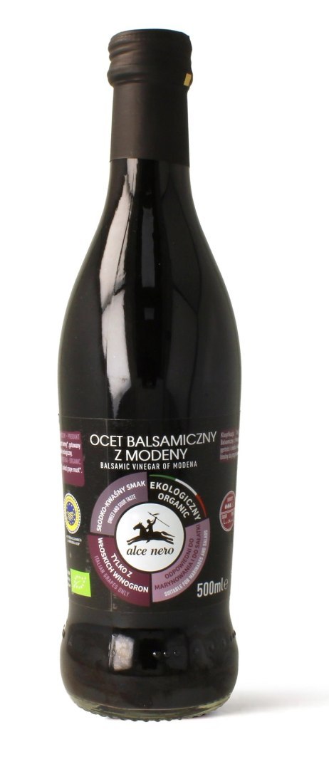 OCET BALSAMICZNY Z MODENY FILTROWANY BIO 500 ml - ALCE NERO OCET BALSAMICZNY Z MODENY FILTROWANY BIO 500 ml - ALCE NERO