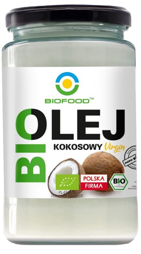 OLEJ KOKOSOWY VIRGIN BIO 670 ml - BIO FOOD OLEJ KOKOSOWY VIRGIN BIO 670 ml - BIO FOOD