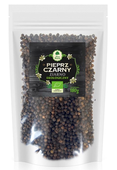 PIEPRZ CZARNY ZIARNO (UZUPEŁNIENIE) BIO 180 g - DARY NATURY PIEPRZ CZARNY ZIARNO (UZUPEŁNIENIE) BIO 180 g - DARY NATURY