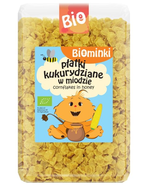 PŁATKI KUKURYDZIANE W MIODZIE BIO 500 g - BIOMINKI PŁATKI KUKURYDZIANE W MIODZIE BIO 500 g - BIOMINKI