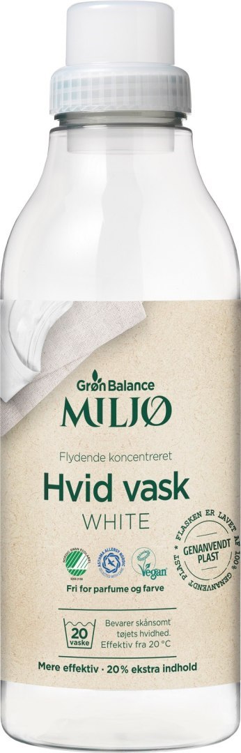 PŁYN DO PRANIA BIAŁYCH UBRAŃ ECO (KONCENTRAT) 900 ml (20 PRAŃ) - GRON BALANCE PŁYN DO PRANIA BIAŁYCH UBRAŃ ECO (KONCENTRAT) 900 ml (20 PRAŃ) - GRON BALANCE