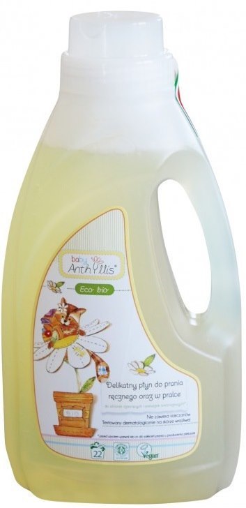 PŁYN DO PRANIA UBRANEK DZIECIĘCYCH I NIEMOWLĘCYCH 1 L - BABY ANTHYLLIS PŁYN DO PRANIA UBRANEK DZIECIĘCYCH I NIEMOWLĘCYCH 1 L - BABY ANTHYLLIS