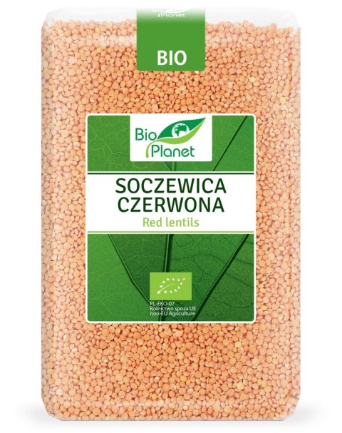 SOCZEWICA CZERWONA BIO 2 kg - BIO PLANET SOCZEWICA CZERWONA BIO 2 kg - BIO PLANET