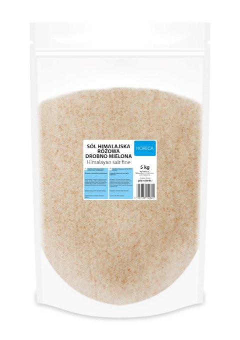 SÓL HIMALAJSKA RÓŻOWA DROBNO MIELONA 5 kg - HORECA (BIO PLANET) SÓL HIMALAJSKA RÓŻOWA DROBNO MIELONA 5 kg - HORECA (BIO PLANET)