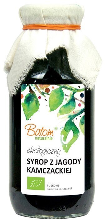 SYROP Z JAGODY KAMCZACKIEJ BIO 330 ml - BATOM SYROP Z JAGODY KAMCZACKIEJ BIO 330 ml - BATOM
