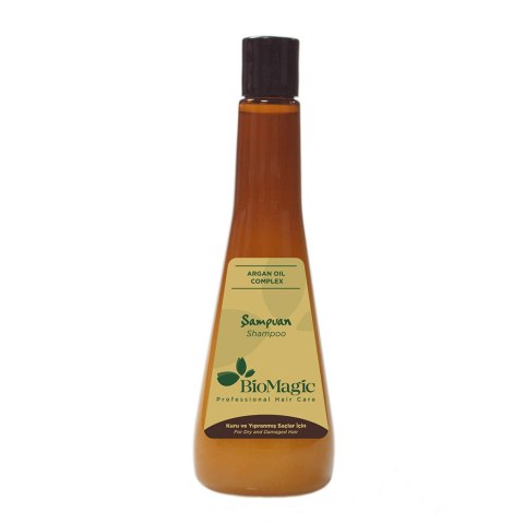 SZAMPON DO WŁOSÓW SUCHYCH I ZNISZCZONYCH Z OLEJEM ARGANOWYM 300 ml - BIOMAGIC SZAMPON DO WŁOSÓW SUCHYCH I ZNISZCZONYCH Z OLEJEM ARGANOWYM 300 ml - BIOMAGIC
