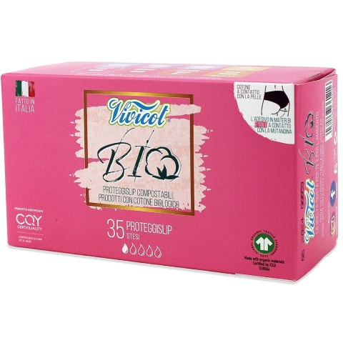 WKŁADKI HIGIENICZNE ECO 35 szt. - VIVICOT WKŁADKI HIGIENICZNE ECO 35 szt. - VIVICOT