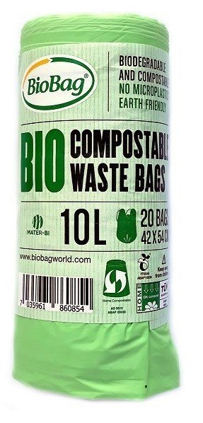 WORKI NA ODPADY BIO I ZMIESZANE 10 L 20 szt. (KOMPOSTOWALNE I BIODEGRADOWALNE) - BIOBAG WORKI NA ODPADY BIO I ZMIESZANE 10 L 20 szt. (KOMPOSTOWALNE I BIODEGRADOWALNE) - BIOBAG