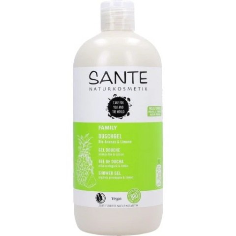 ŻEL POD PRYSZNIC ANANAS I CYTRYNA ECO 500 ml - SANTE ŻEL POD PRYSZNIC ANANAS I CYTRYNA ECO 500 ml - SANTE