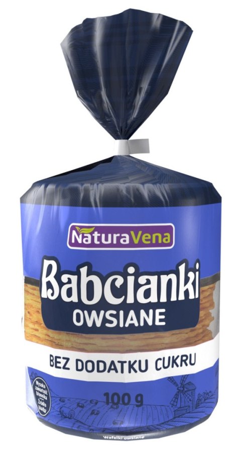 BABCIANKI OWSIANE BEZ DODATKU CUKRÓW 100 g - NATURAVENA BABCIANKI OWSIANE BEZ DODATKU CUKRÓW 100 g - NATURAVENA