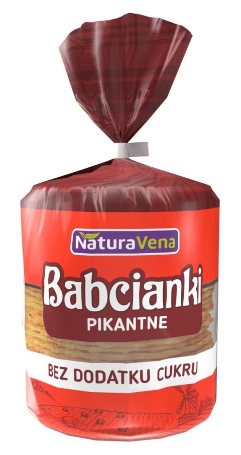 BABCIANKI PIKANTNE BEZ DODATKU CUKRÓW 110 g - NATURAVENA BABCIANKI PIKANTNE BEZ DODATKU CUKRÓW 110 g - NATURAVENA