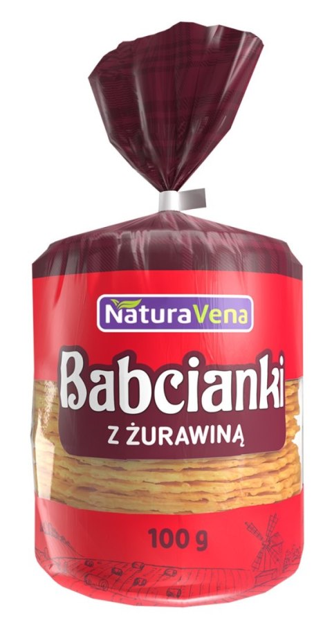 BABCIANKI Z ŻURAWINĄ 100 g - NATURAVENA BABCIANKI Z ŻURAWINĄ 100 g - NATURAVENA