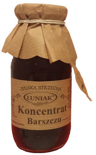 BARSZCZ CZERWONY KONCENTRAT 250 ml - LUNIAK BARSZCZ CZERWONY KONCENTRAT 250 ml - LUNIAK