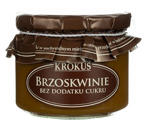BRZOSKWINIE BEZ DODATKU CUKRÓW 310 g - KROKUS BRZOSKWINIE BEZ DODATKU CUKRÓW 310 g - KROKUS