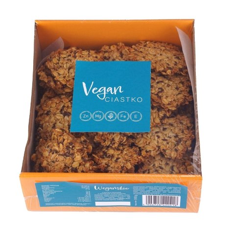 CIASTKA WEGAŃSKIE OWSIANE Z WIÓRKAMI KOKOSOWYMI BEZGLUTENOWE BIO 510 g - IRENKI CIASTKA WEGAŃSKIE OWSIANE Z WIÓRKAMI KOKOSOWYMI BEZGLUTENOWE BIO 510 g - IRENKI