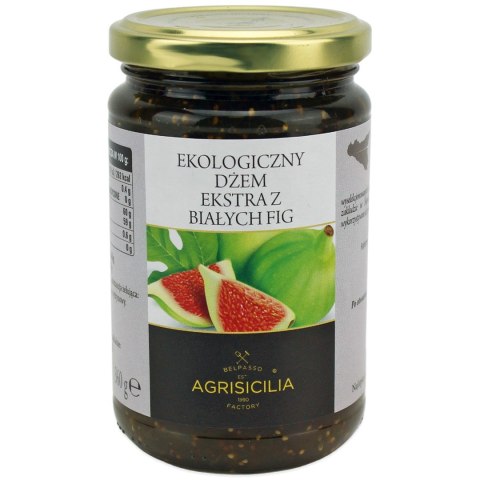DŻEM EKSTRA Z BIAŁYCH FIG BIO 360 g - AGRISICILIA DŻEM EKSTRA Z BIAŁYCH FIG BIO 360 g - AGRISICILIA