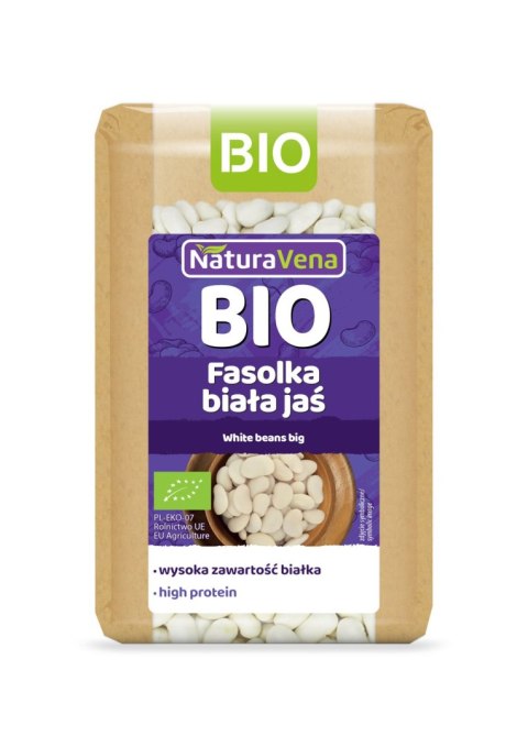 FASOLKA BIAŁA JAŚ BIO 400 g - NATURAVENA FASOLKA BIAŁA JAŚ BIO 400 g - NATURAVENA