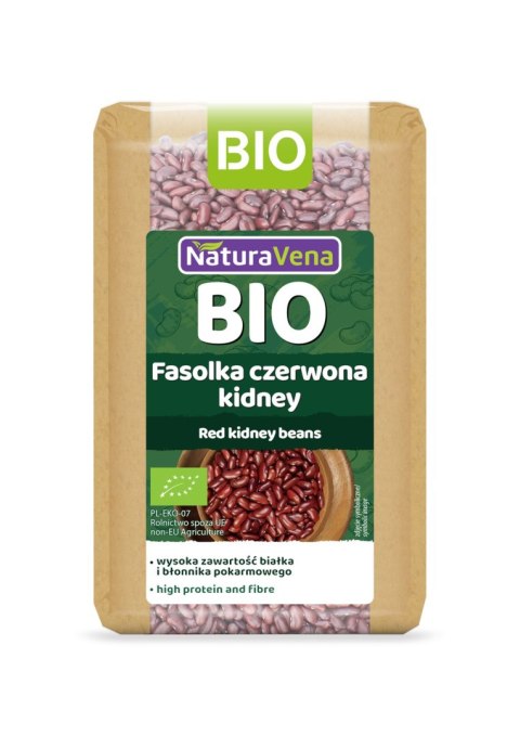 FASOLKA CZERWONA KIDNEY BIO 400 g - NATURAVENA FASOLKA CZERWONA KIDNEY BIO 400 g - NATURAVENA