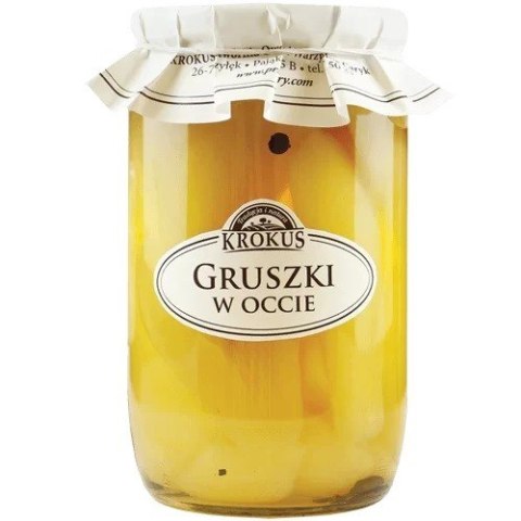 GRUSZKI W OCCIE 700 g (400 g) - KROKUS GRUSZKI W OCCIE 700 g (400 g) - KROKUS