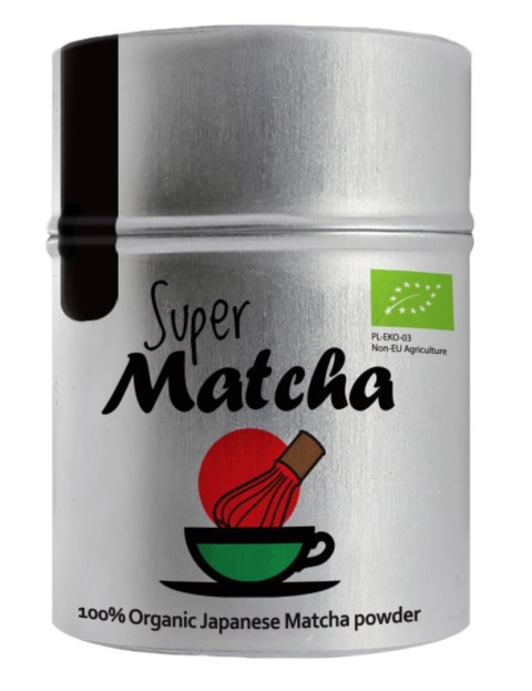 HERBATA ZIELONA MATCHA JAPOŃSKA BIO 40 g - DIET-FOOD HERBATA ZIELONA MATCHA JAPOŃSKA BIO 40 g - DIET-FOOD