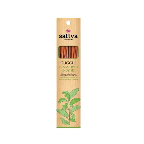 KADZIDŁO INDYJSKIE BALSAMOWIEC INDYJSKI (15 szt.) 30 g - SATTVA (WELLNESS) KADZIDŁO INDYJSKIE BALSAMOWIEC INDYJSKI (15 szt.) 30 g - SATTVA (WELLNESS)