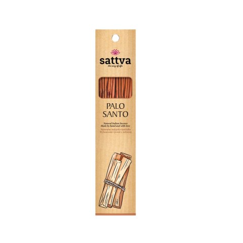KADZIDŁO INDYJSKIE PALO SANTO (15 szt.) 30 g - SATTVA (WELLNESS) KADZIDŁO INDYJSKIE PALO SANTO (15 szt.) 30 g - SATTVA (WELLNESS)