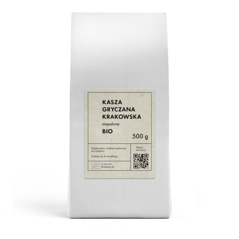 KASZA GRYCZANA KRAKOWSKA NIEPALONA BIO 500 g - THE PLANET KASZA GRYCZANA KRAKOWSKA NIEPALONA BIO 500 g - THE PLANET
