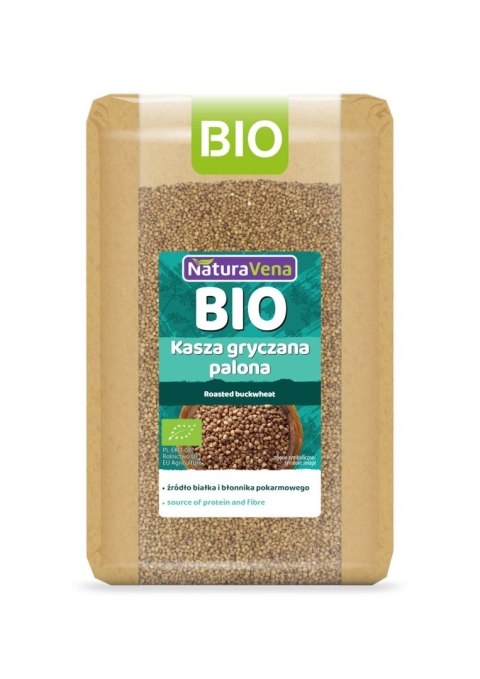 KASZA GRYCZANA PALONA BIO 1 kg - NATURAVENA KASZA GRYCZANA PALONA BIO 1 kg - NATURAVENA