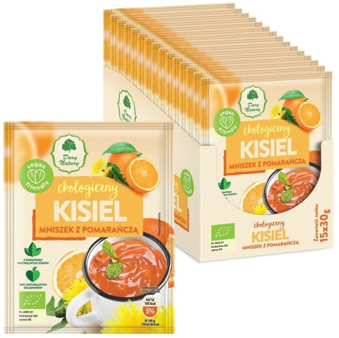 KISIEL INSTANT PIGWOWIEC Z POMARAŃCZĄ BEZGLUTENOWY BIO 30 g - DARY NATURY KISIEL INSTANT PIGWOWIEC Z POMARAŃCZĄ BEZGLUTENOWY BIO 30 g - DARY NATURY