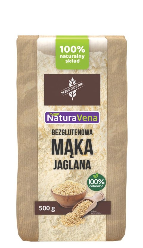 MĄKA JAGLANA BEZGLUTENOWA 500 g - NATURAVENA MĄKA JAGLANA BEZGLUTENOWA 500 g - NATURAVENA