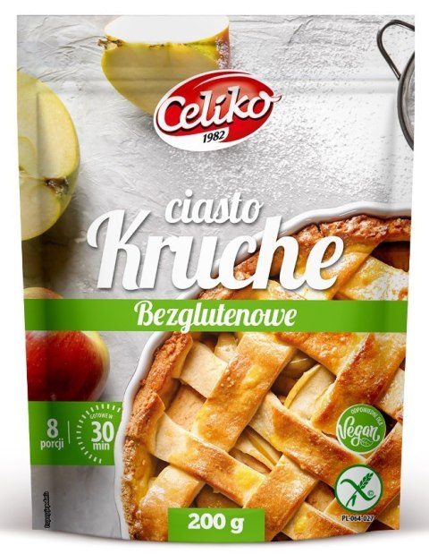 MIESZANKA DO WYPIEKU CIASTA KRUCHEGO BEZGLUTENOWA 200 g - CELIKO MIESZANKA DO WYPIEKU CIASTA KRUCHEGO BEZGLUTENOWA 200 g - CELIKO