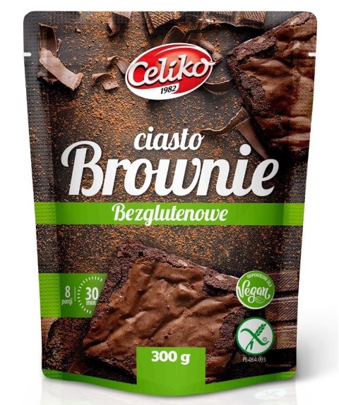 MIESZANKA NA BROWNIE BEZGLUTENOWA 300 g - CELIKO MIESZANKA NA BROWNIE BEZGLUTENOWA 300 g - CELIKO