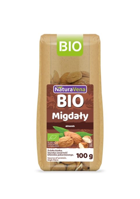 MIGDAŁY BIO 100 g - NATURAVENA MIGDAŁY BIO 100 g - NATURAVENA